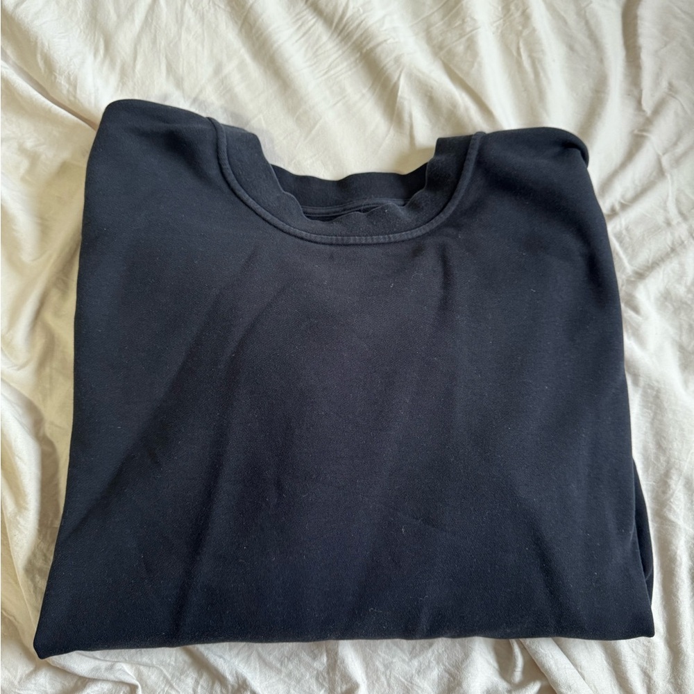 Lululemon Athletica Black Crewneck